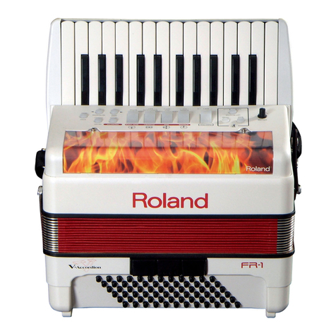 Roland V-Accordion FR-1 User manual Roland V-Accordion FR-1 User manual