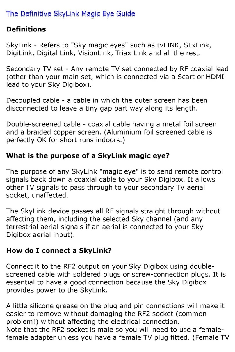SkyLink Magic eye Definitive guide