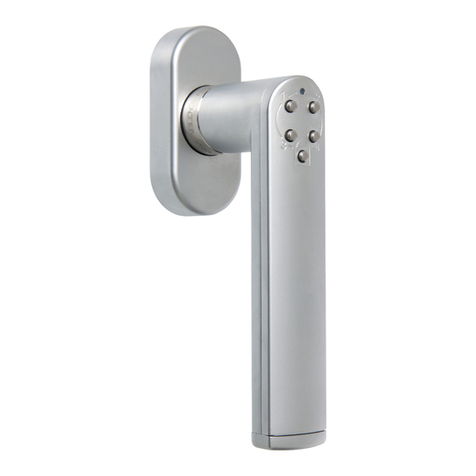 Assa Abloy multi-t-lock Code Handle Window User manual