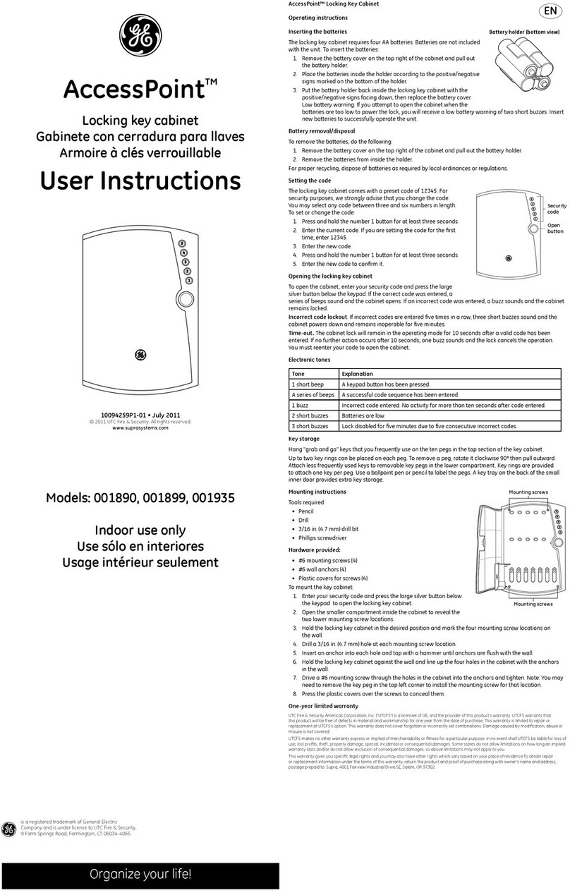 GE AccessPoint 001890 User manual