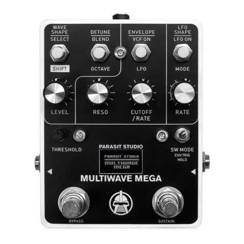 PARASIT STUDIO Multiwave Mega User manual