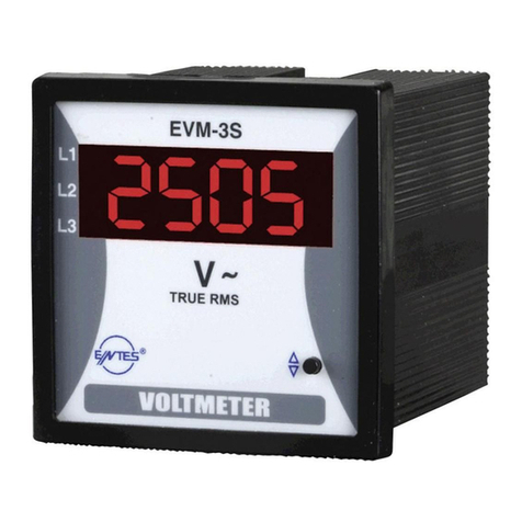 Entes EVM-3 Instruction manual