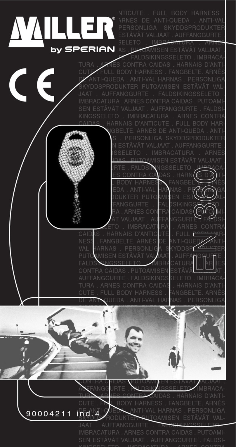 Sperian Miller EN 360 Instructions for use Sperian Miller EN 360 Instructions for use