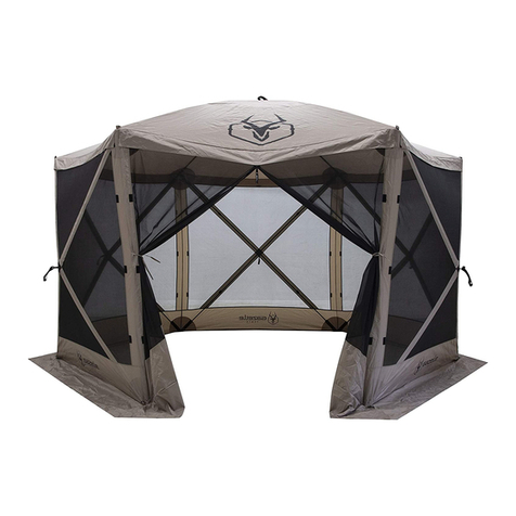 Gazelle Portable Gazebo Assembly and use instructions Gazelle Portable Gazebo Assembly and use instructions