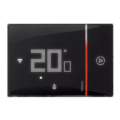 LEGRAND bticino MyHOME Smarther SXG8002 User and installation manual