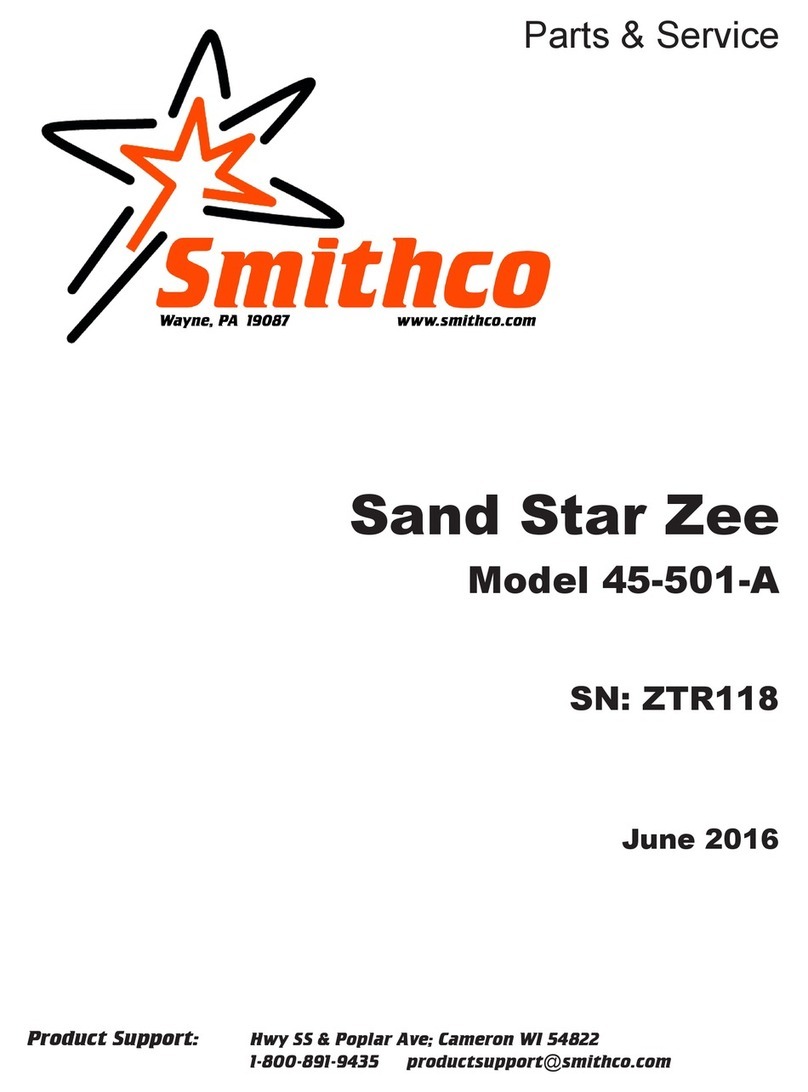 Smithco Sand Star Zee 45-501-A Parts & Service