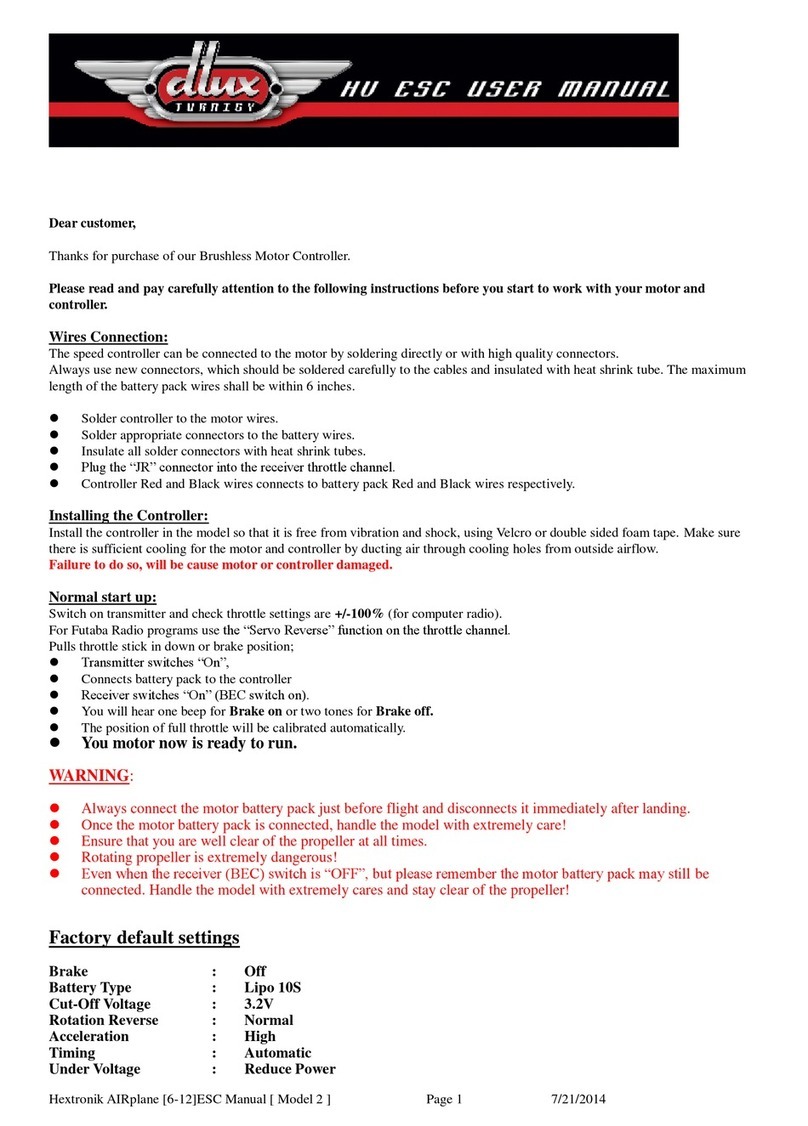 Turnigy Dlux user manual