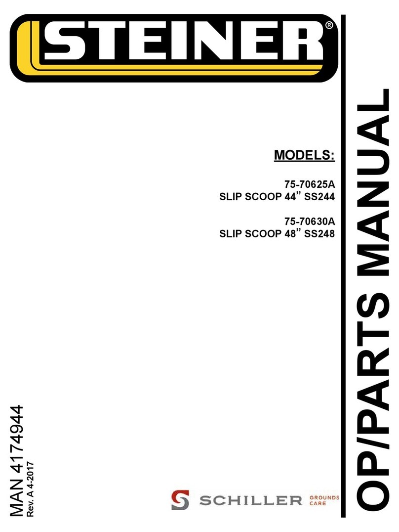 Steiner SS244 Owner/Operator's Manual & Illustrated Parts List