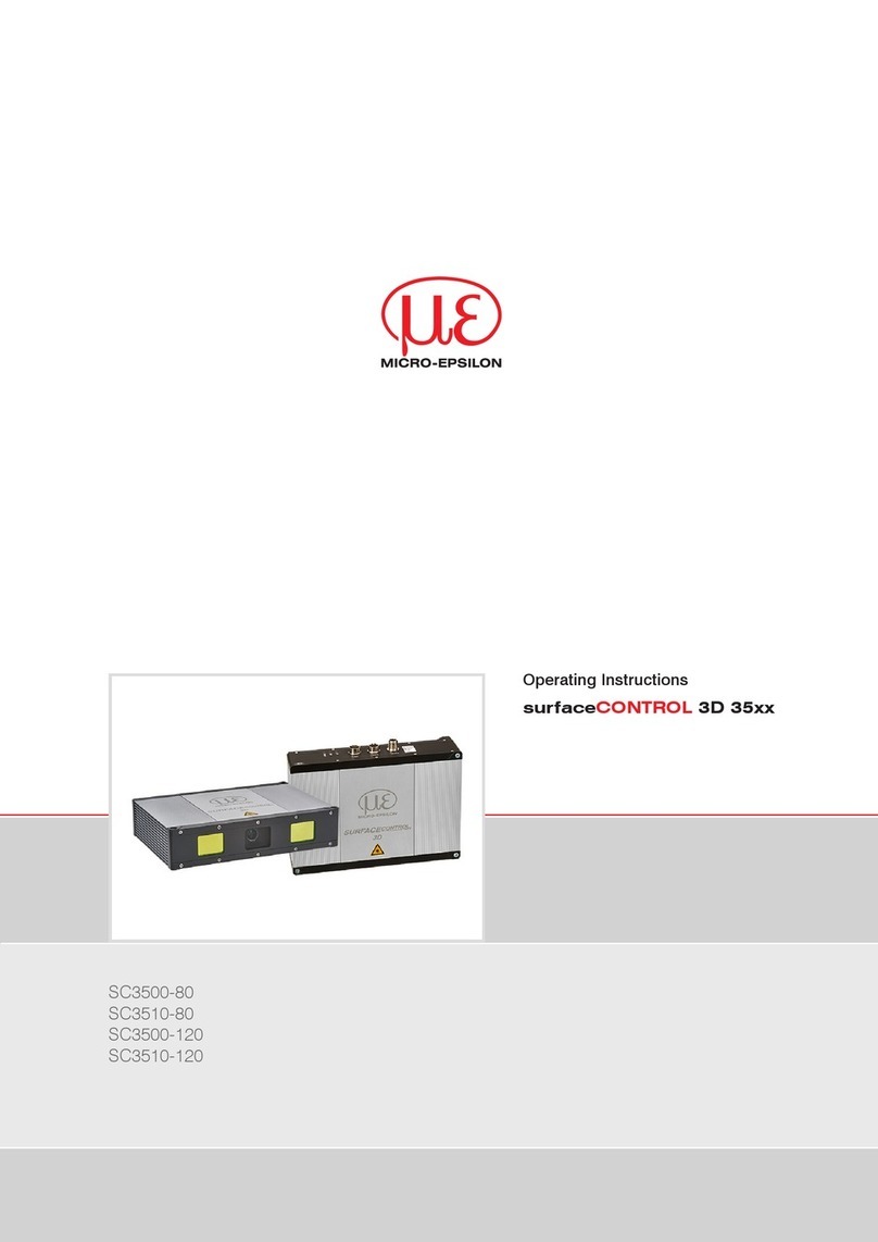MICRO-EPSILON surfaceCONTROL 3D 35 Series operating instructions