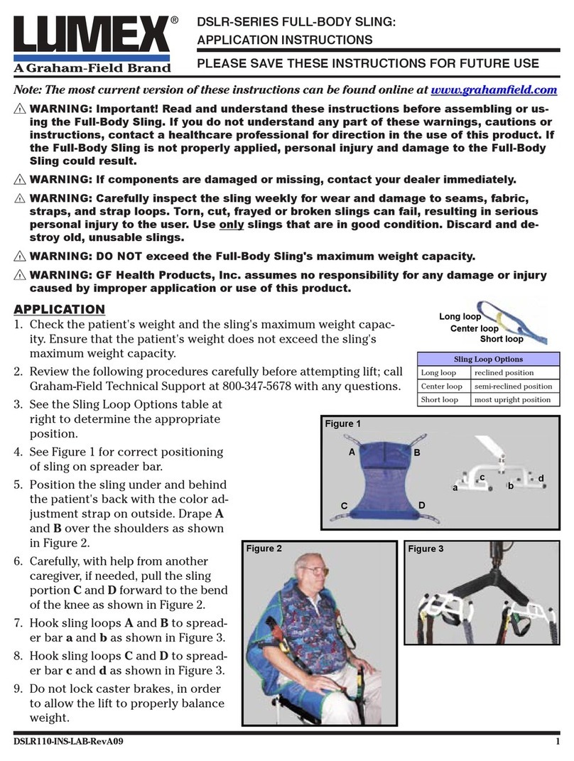 Graham Field Lumex DSLR Series Application Instructions