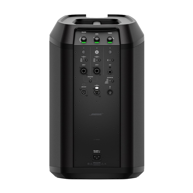 Bose L1 Pro Series Use and care manual Bose L1 Pro Series Use and care manual