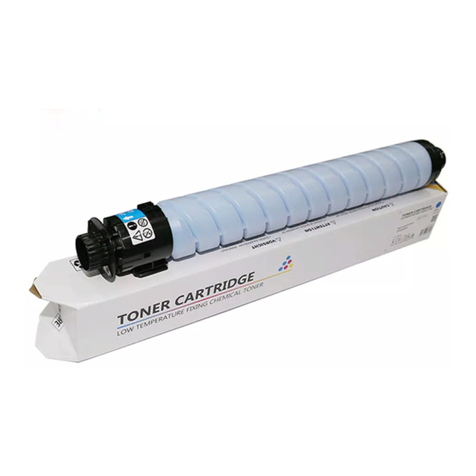 CET Ricoh MP C3003 Installation & maintenance instructions