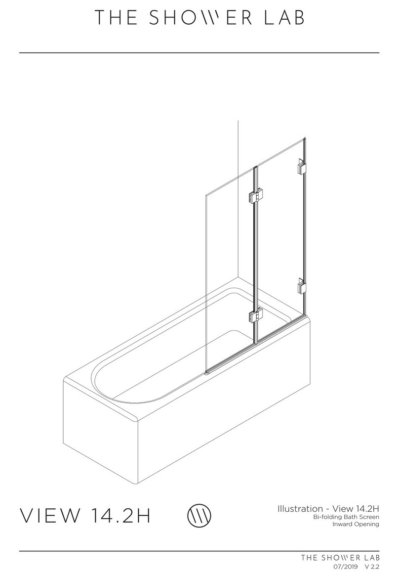 THE SHOWER LAB VIEW 14.2H instructions