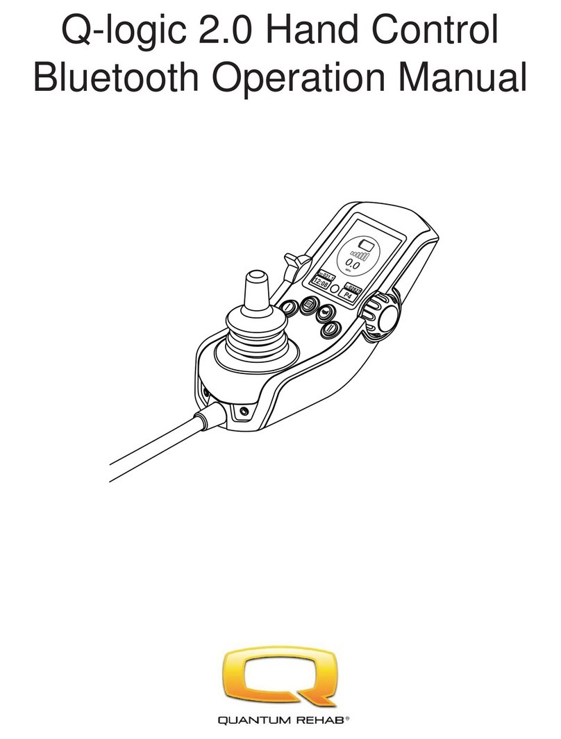 Quantum Rehab Q-logic 2.0 Operation manual