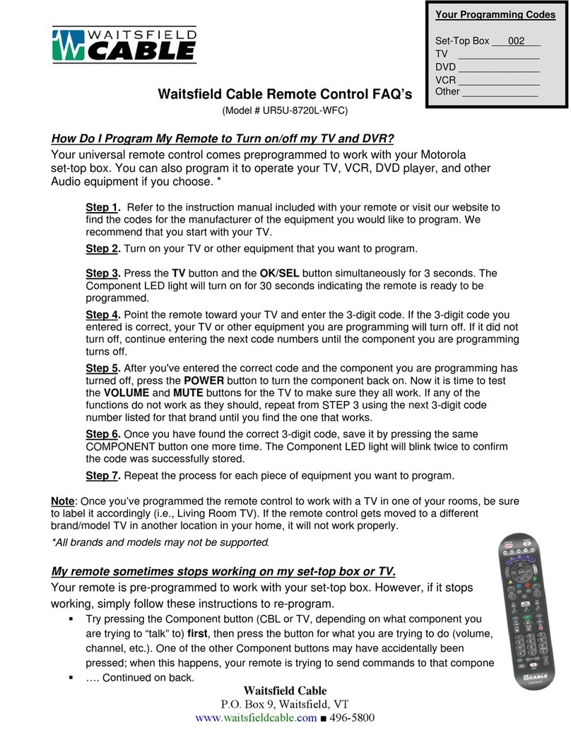 Waitsfield Cable UR5U-8720L-WFC Faqs