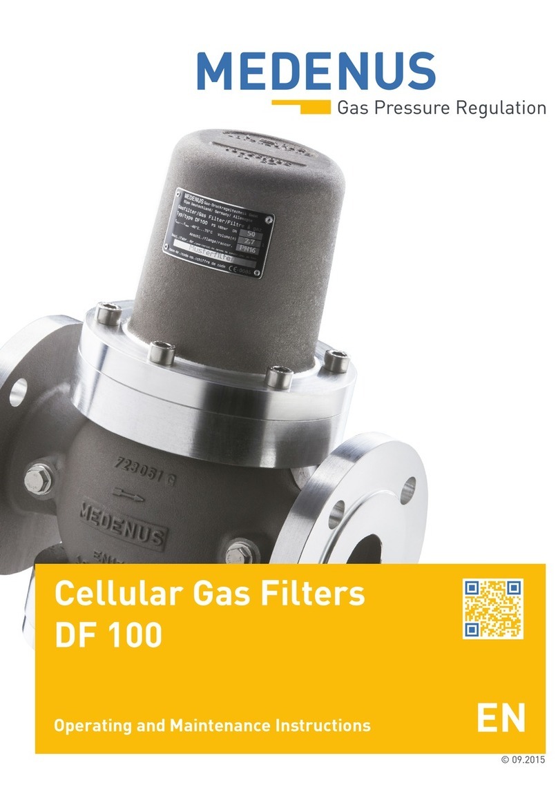 MEDENUS DF 100 Operating and maintenance instructions