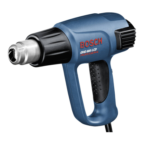 Bosch GHG 660 LCD Professional User manual