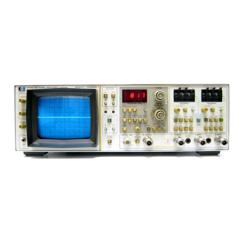 HP 8754A Owner's manual