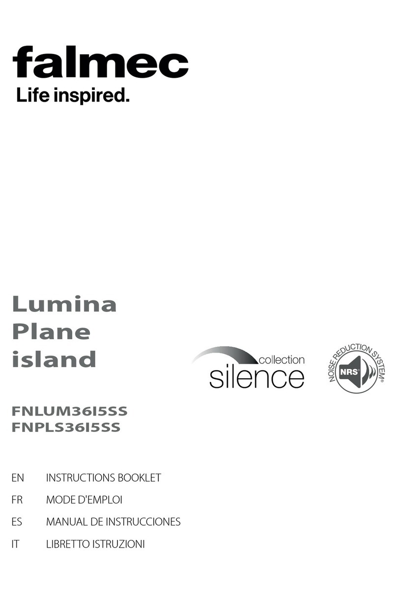 FALMEC Silence Lumina FNLUM36I5SS Instruction booklet
