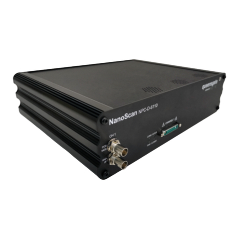 Prior Queensgate NanoScan NPC-D-3110 User manual