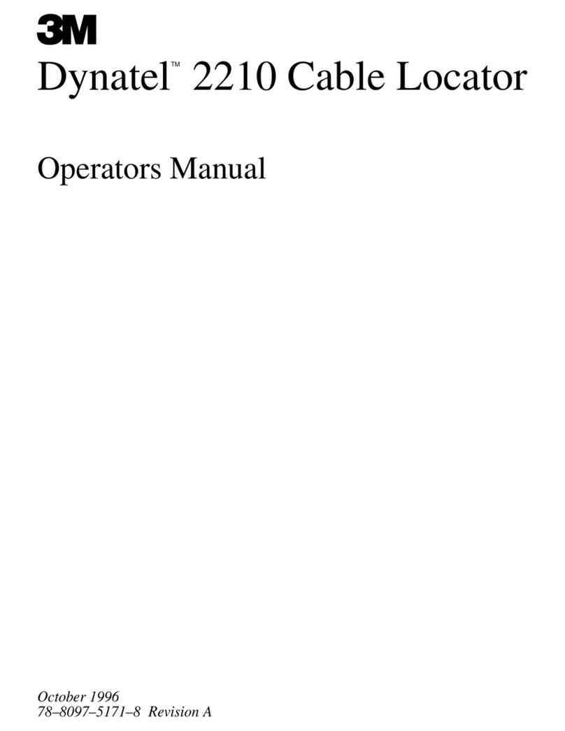 3M Dynatel 2210 Operator's manual