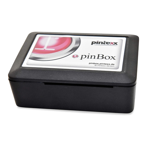 pintexx pinBox II User manual
