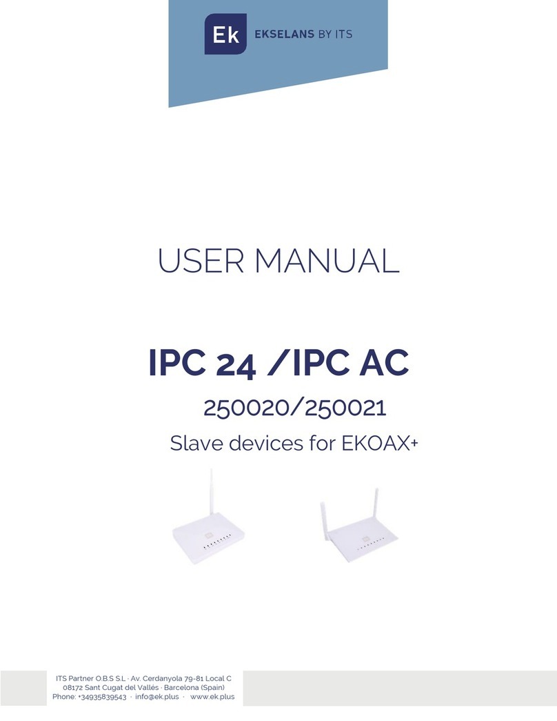 ITS Telecom EKSELANS IPC 24 user manual