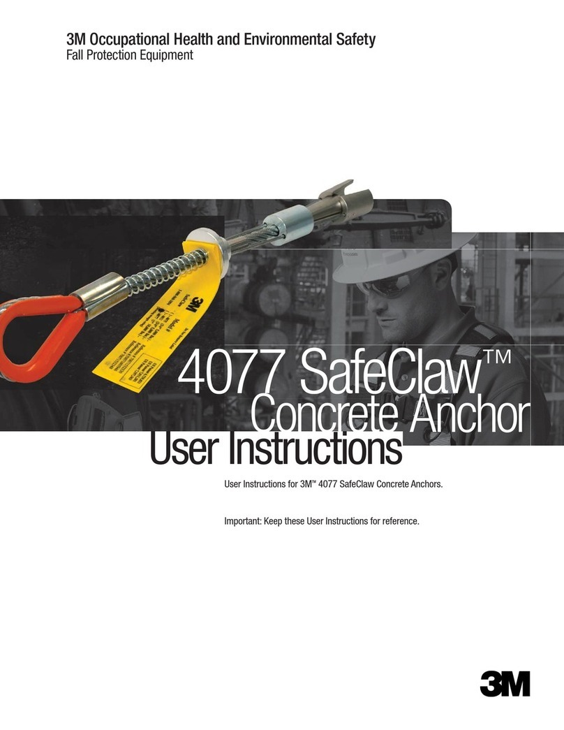 3M SafeClaw 4077 User manual