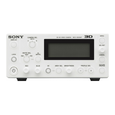 Sony MCC3000MT User manual Sony MCC3000MT User manual