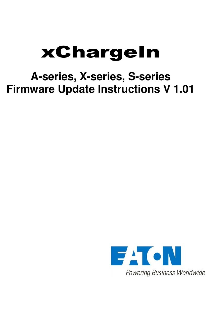 Eaton xChargeIn A Series Use and care manual