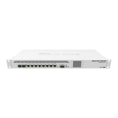 MikroTik CCR1009-7G-1C-1S+ User manual