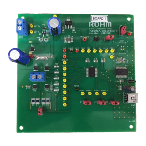 Rohm BD16950EFV-EVK-001 User manual
