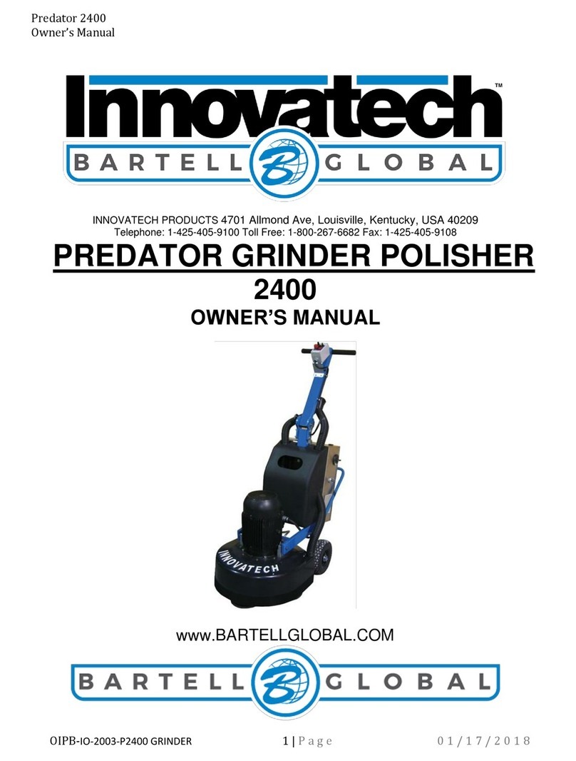 Innovatech Predator 2400 owner's manual