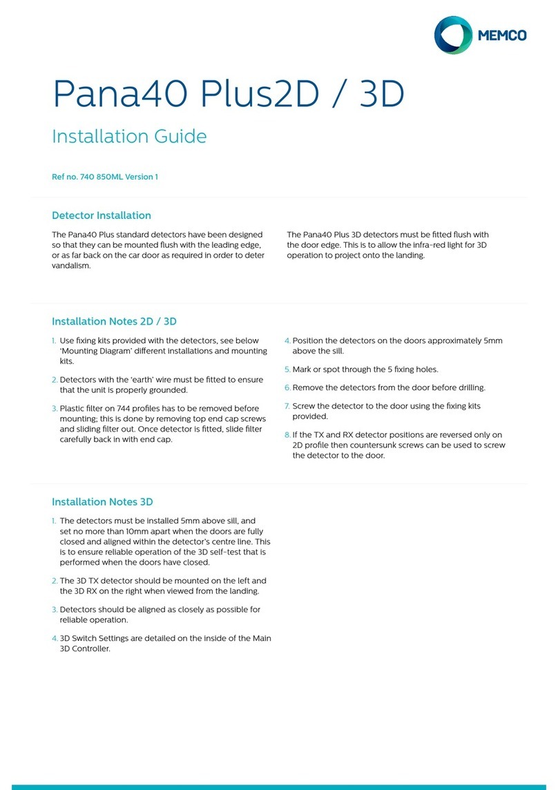AVIRE MEMCO Pana40 Plus2D User manual
