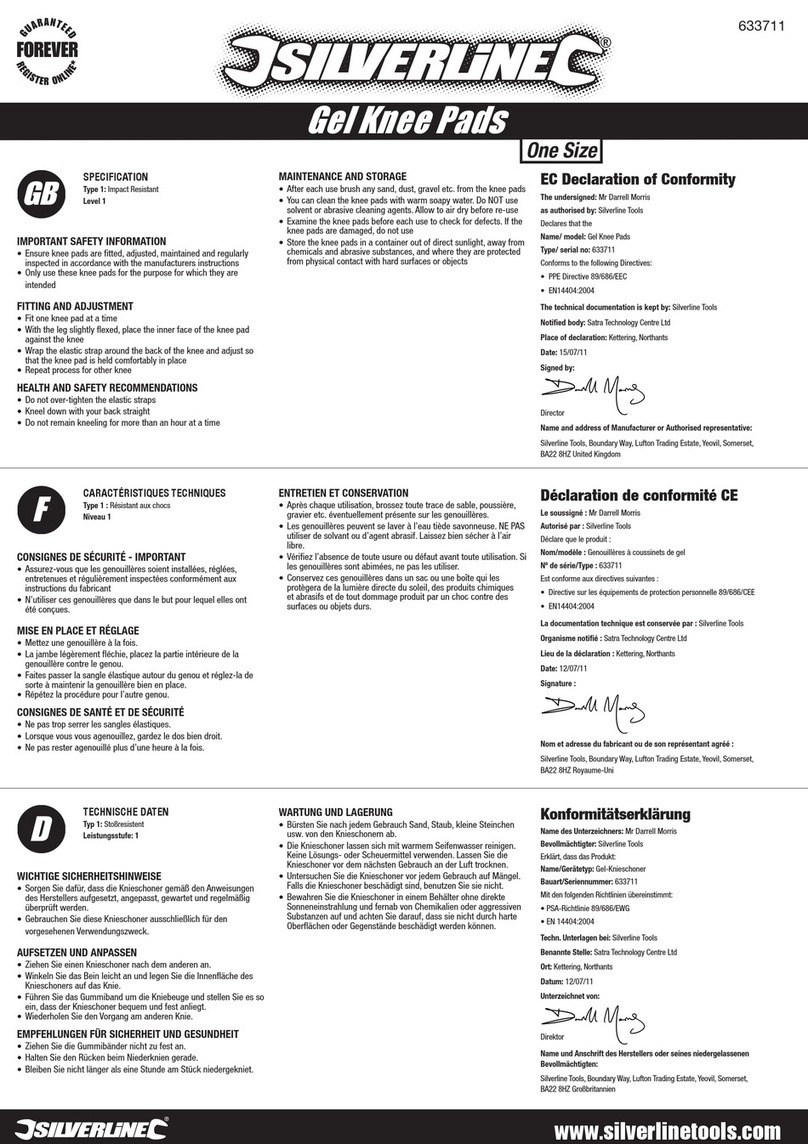 Silverline 633711 manual
