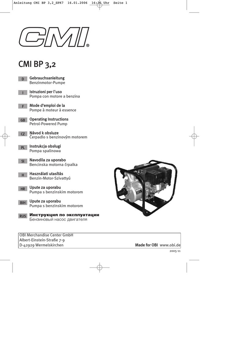CMi BP 3,2 operating instructions