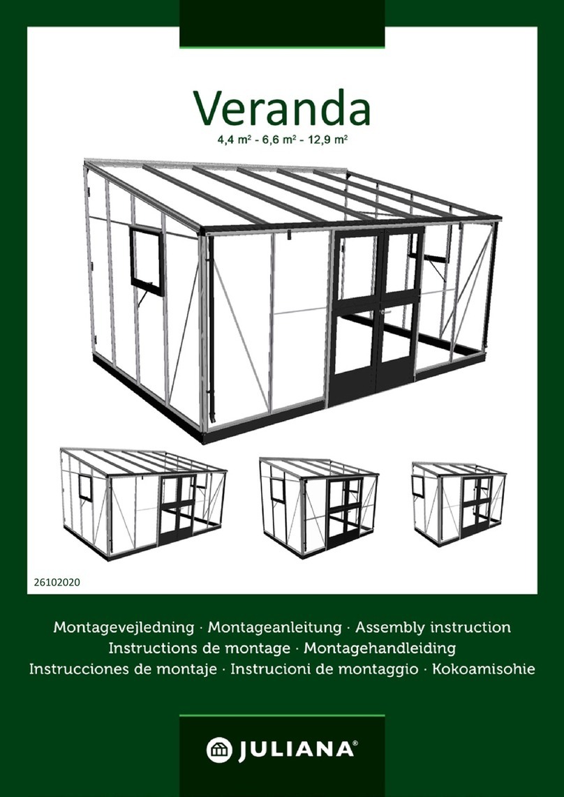 Juliana Veranda 4,4 User manual