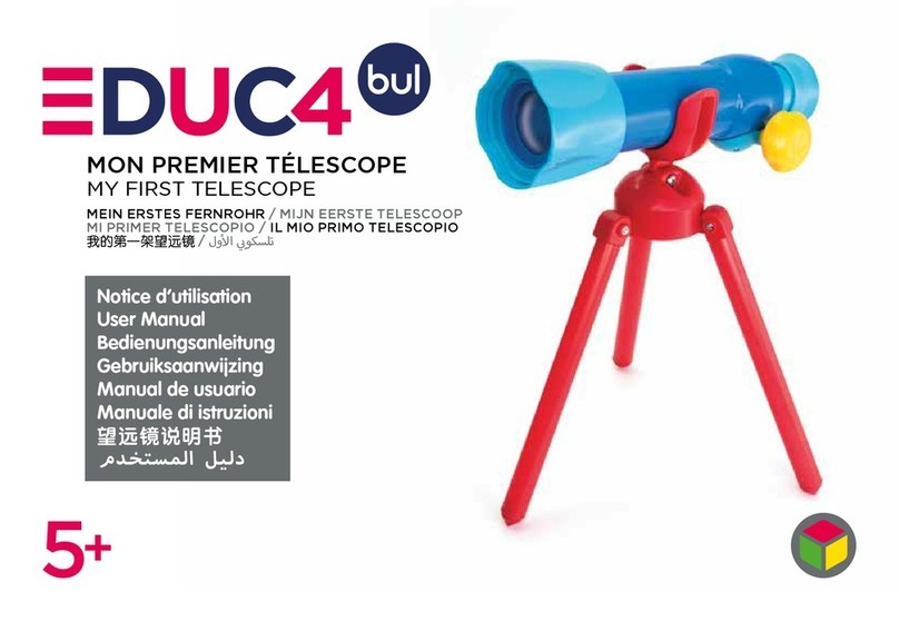 Oxybul éveil & jeux EDUCABUL MY FIRST TELESCOPE user manual