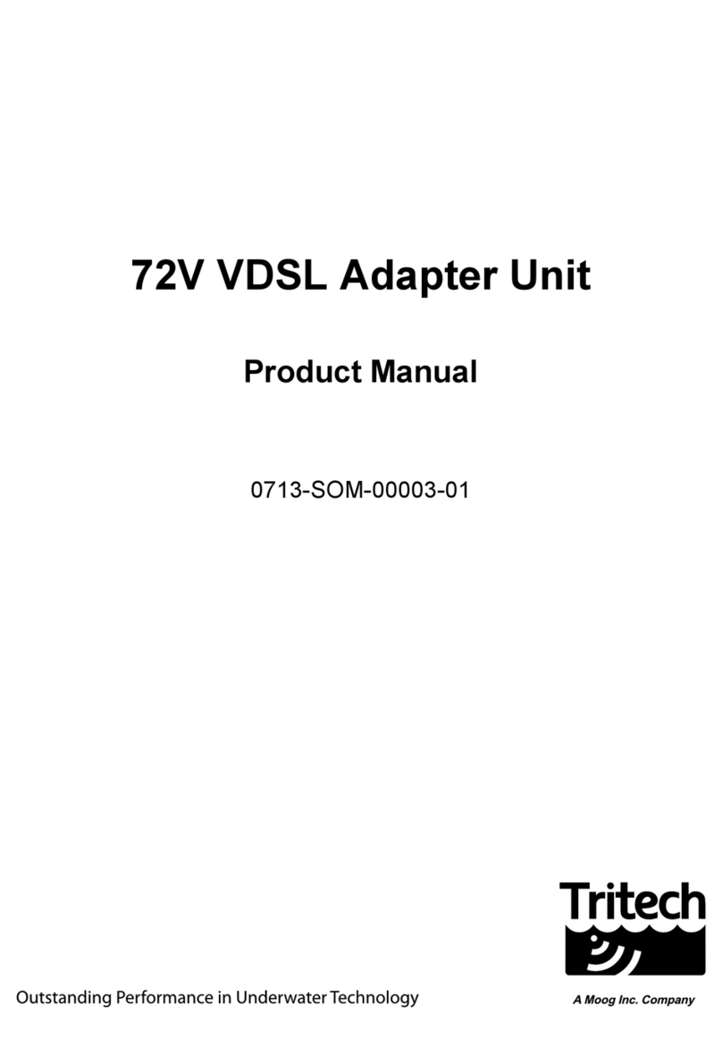 Tritech 72V VDSL product manual Tritech 72V VDSL product manual