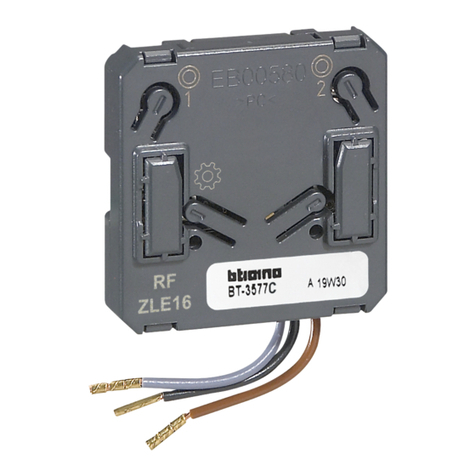 Bticino Livinglight 3577C User manual