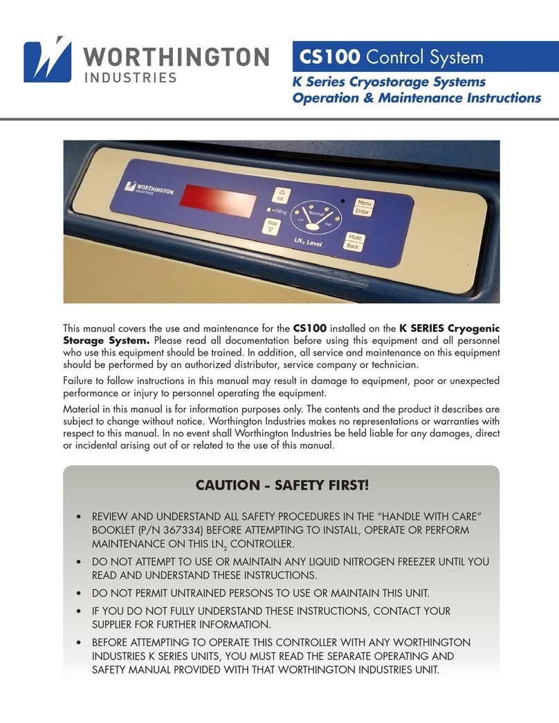 Worthington CS100 Instruction Manual
