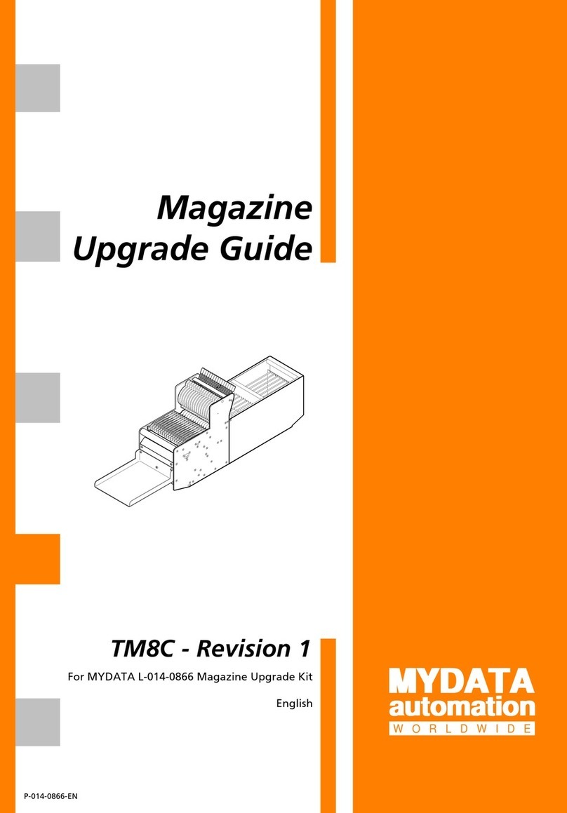 MYDATA TM8C Upgrade guide