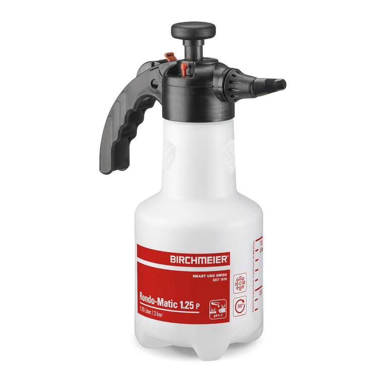 Birchmeier Rondo-Matic 1.25 P User manual