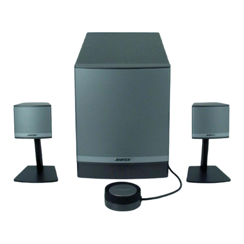 Bose Companion 3 Series II User manual