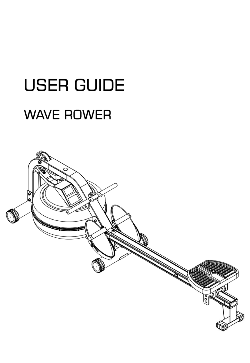 First Degree Fitness WAVE ROWER user guide