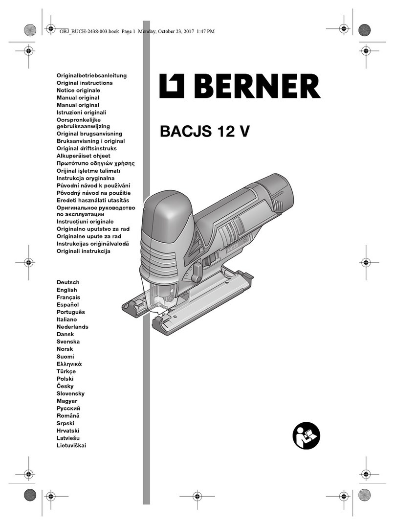 Berner BACJS 12 V User manual