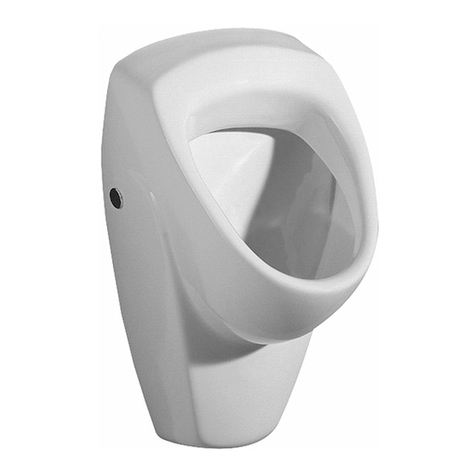 Keramag Flushcontrol 501 Mounting instruction