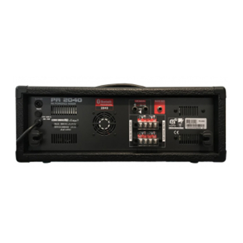 Echo Chang PA 2040 user manual