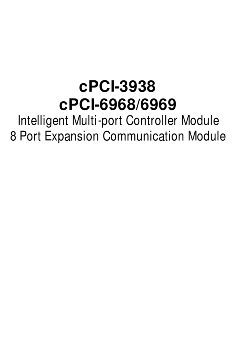 ADLINK Technology cPCI-3938 User manual