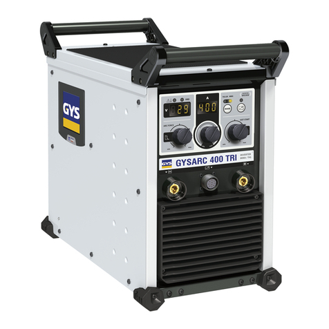 GYS GYSARC 300 TRI User manual